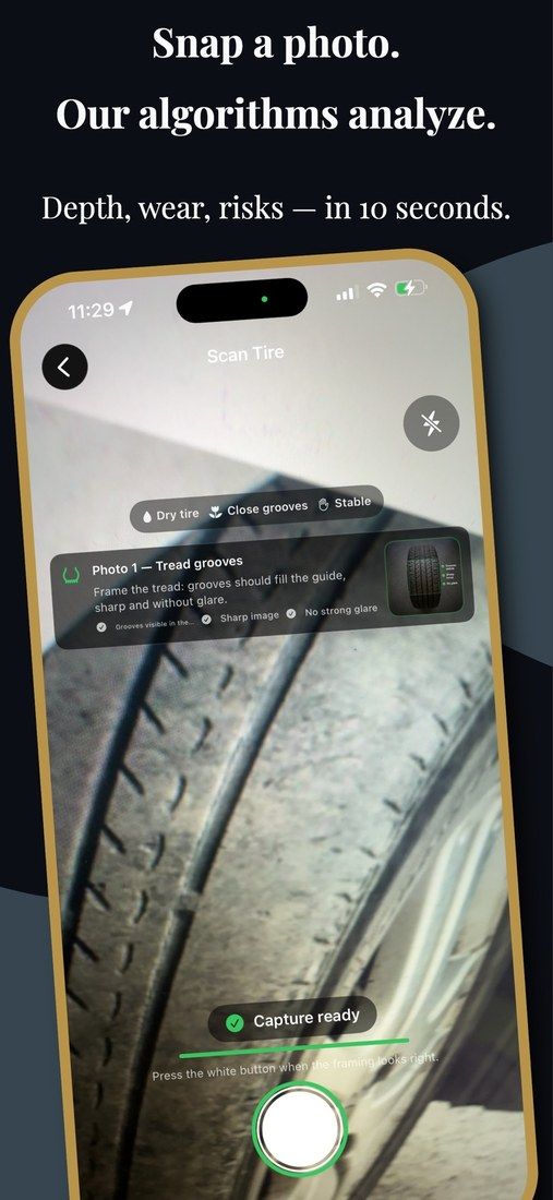TreadView - Capture guidance